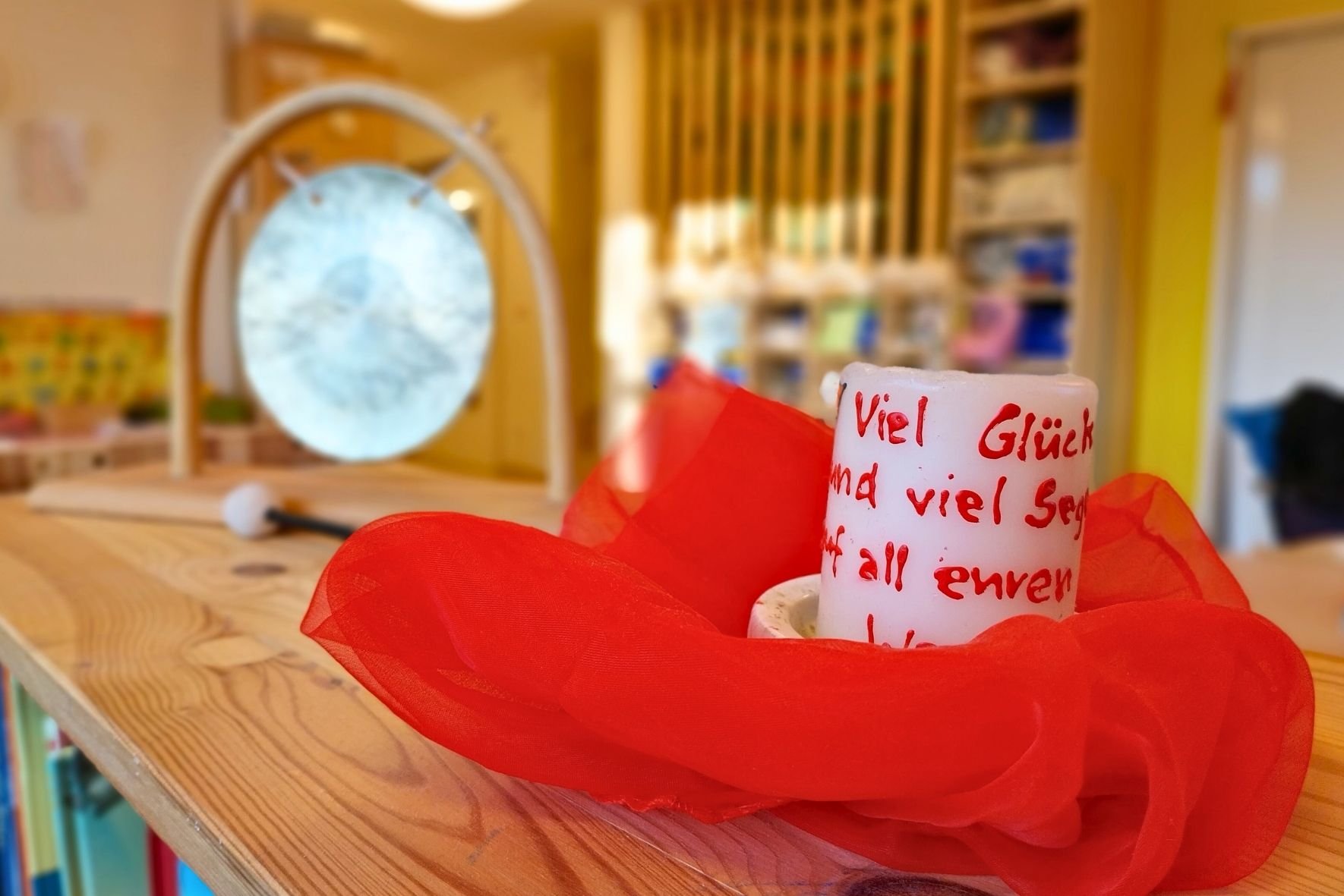 Dieses Bild zeigt eine Andachtskerze.