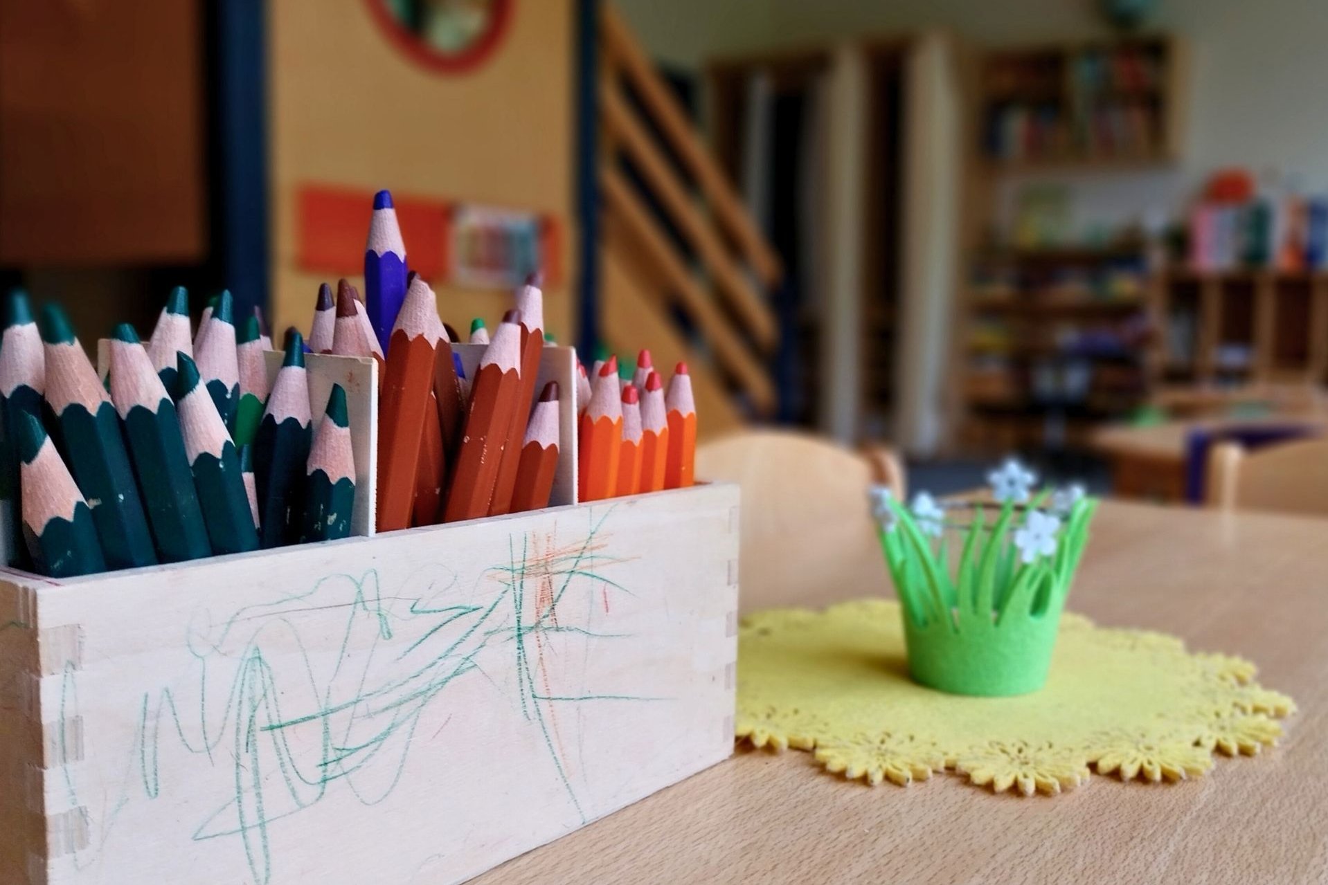 Gruppenzimmer Evangelische Kinderatageseinrichtung "Tausendfüßler"
