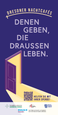 Flyer Ökumenische Nachtcafés Dresden