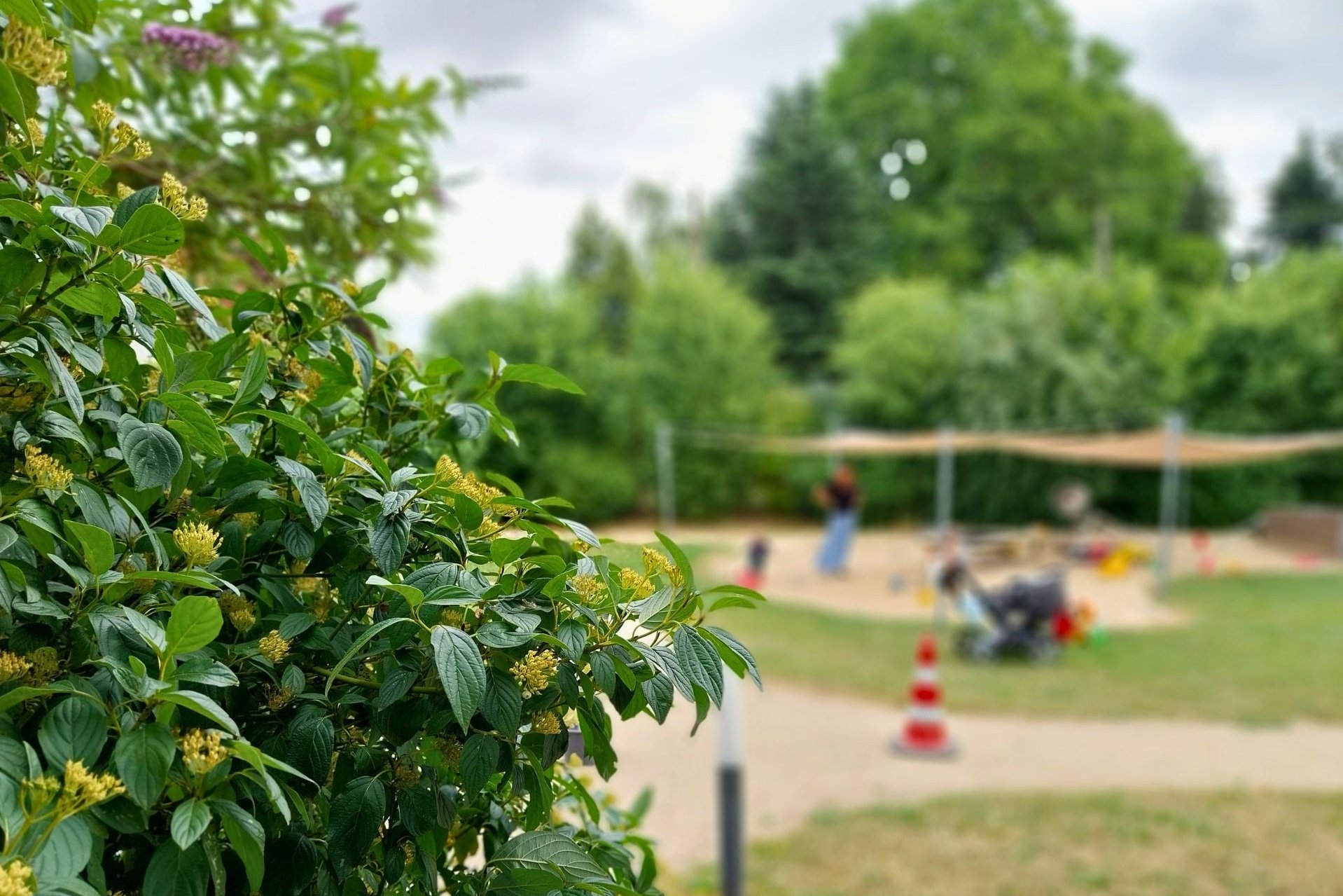 Außenbereich Evangelische Kita "Himmelsleiter"