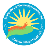 Signet der Evangelischen Kita "Tausendfüßler"